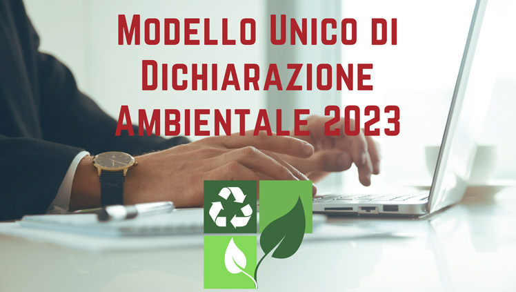 modello unico dichiarazione ambientale 2023