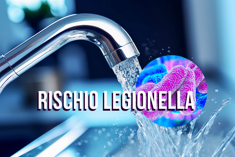 rischio legionella proviente dall'acqua